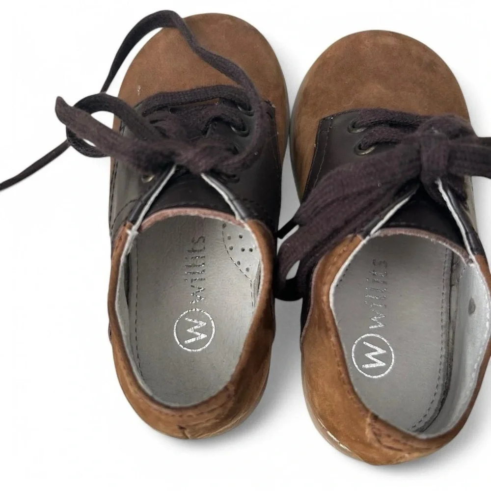Willits Chris Saddle Shoes – Brown/Acorn, Toddler 5.5
